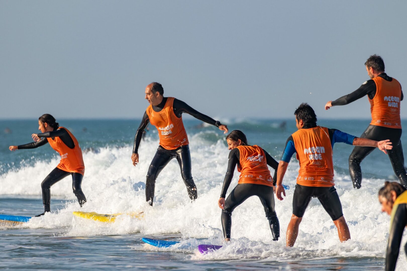 Ein Surf-Teambuilding in Lacanau